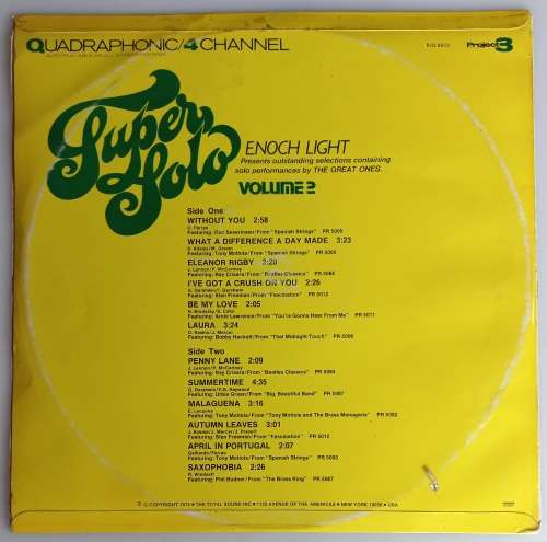 Super solo volume 2 (LP)