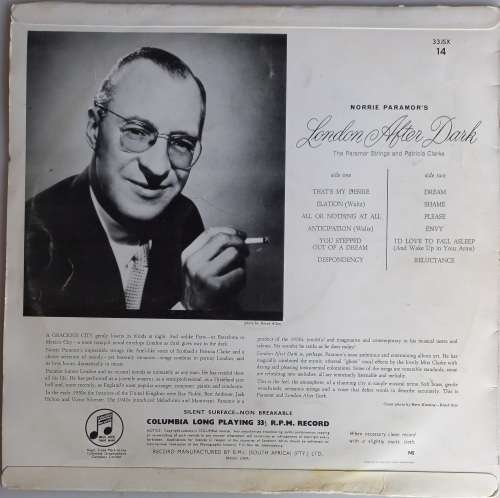 Norrie Paramor`s London after dark LP