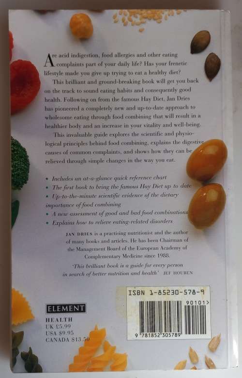 The new book of food combining by Jan Dries