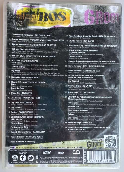 Innibos is groot 2014 dvd