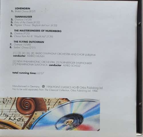 Wagner - Operatic masterpieces cd