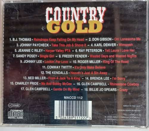 Country gold cd