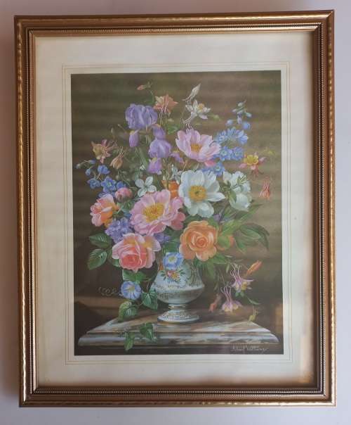 Framed Albert Williams print