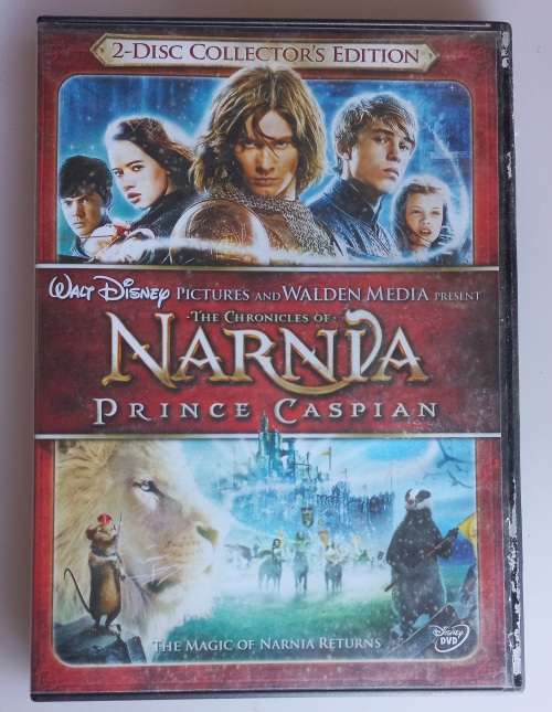 The chronicles of Narnia Prince Caspian 2 disc collector`s edition dvd