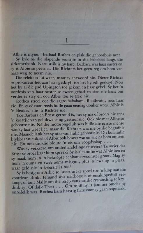 Bitter bloeisels deur Ettie Bierman