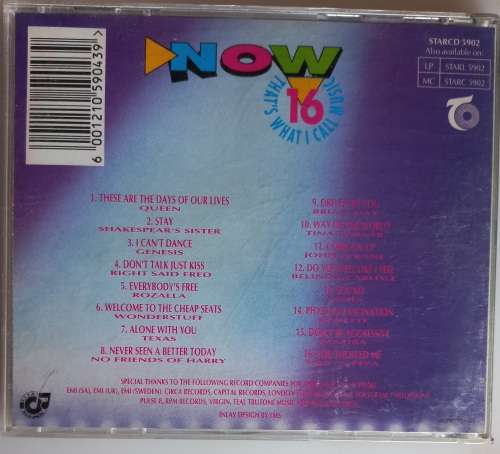 Now 16 cd