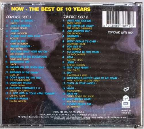 Now - The best of 10 years 2cd