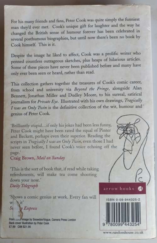 Tragically I was an oly twin by Peter Cook