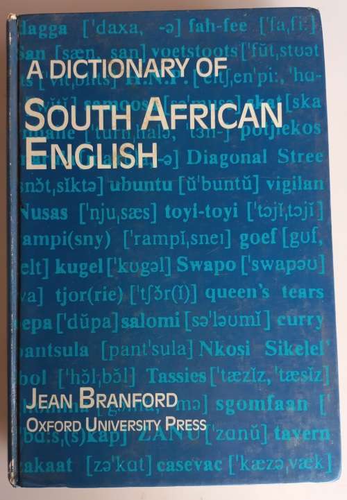 A dictionary of South African English