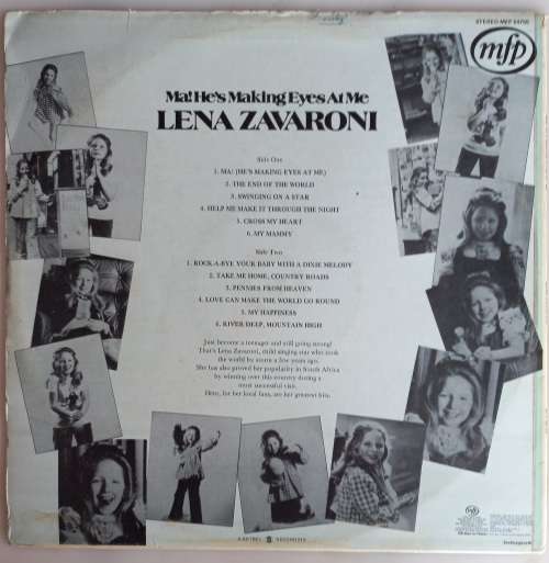 Lena Zavaroni - Ma he`s making eyes at me LP