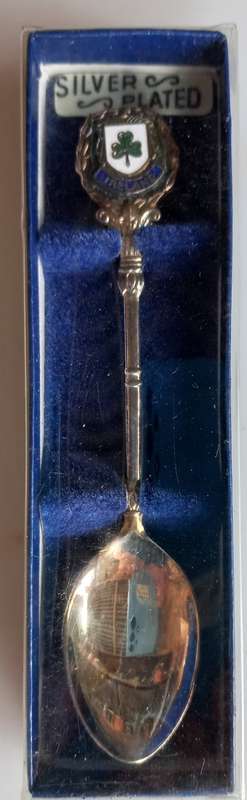 Ireland souvenir spoon (silver plated)
