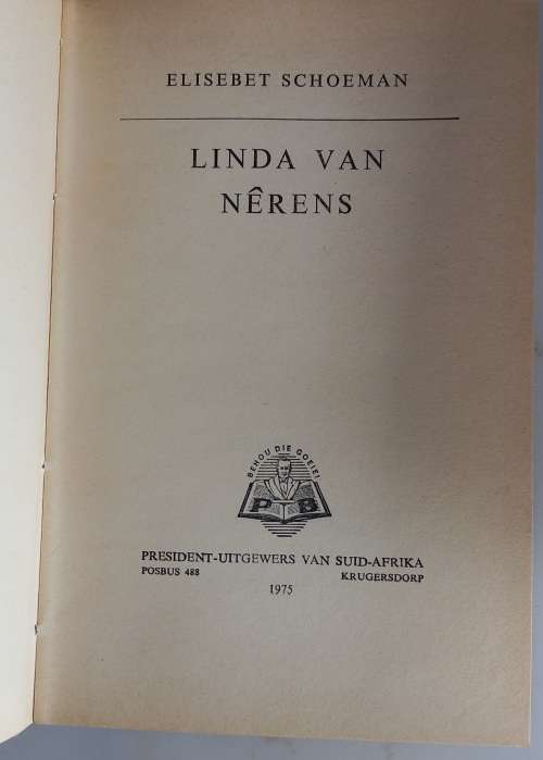 Linda van nerens deur Elisebet Schoeman