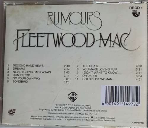 Fleetwood Mac - Rumours cd