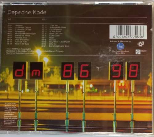 Depeche Mode - The singles 86-98 (2cd)