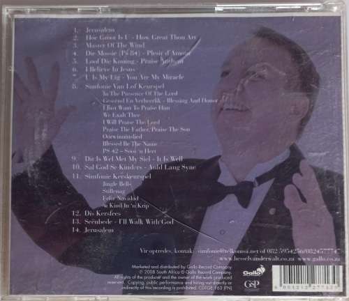 Hessel van der Walt - n Simfonie van lof cd