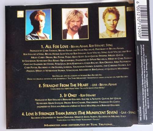 The three musketeers cd