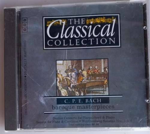 CPE Bach - Baroque masterpieces cd