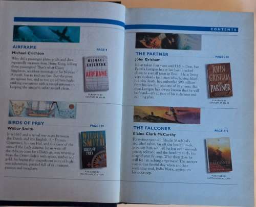 Reader`s digest condensed book: Airframe, Birds of prey, The partner, The falconer