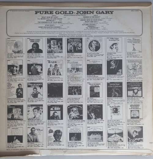John Gary - Pure Gold LP