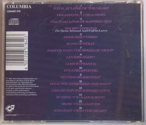 Bonnie Tyler - Greatest hits cd