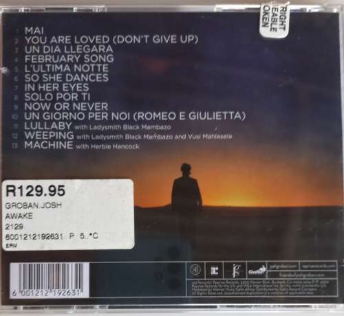 Josh Groban - Awake cd