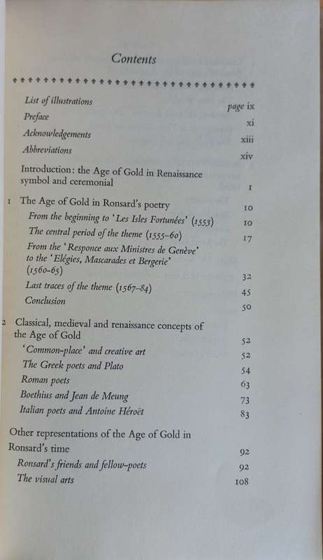 Ronsard and the age of gold by Elizabeth Armstrong