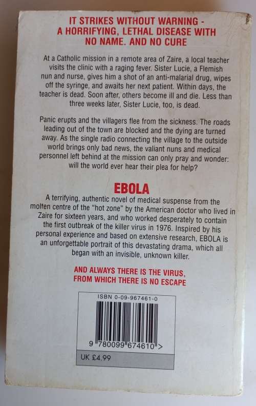 Ebola by William T Close