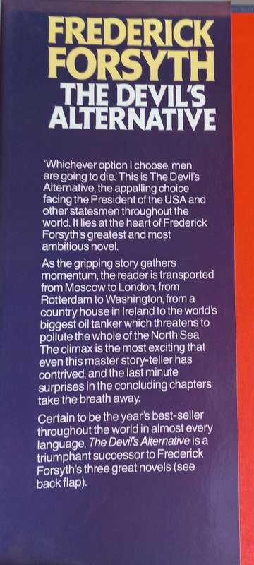 The devil`s alternative by Frederick Forsyth
