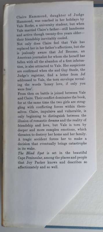 The blind spot by Joy Packer