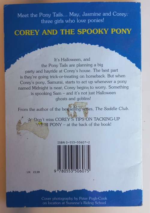 Pony tails 9 - Corey and the Spooky Pony