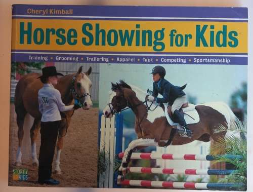 Horse showing for kids