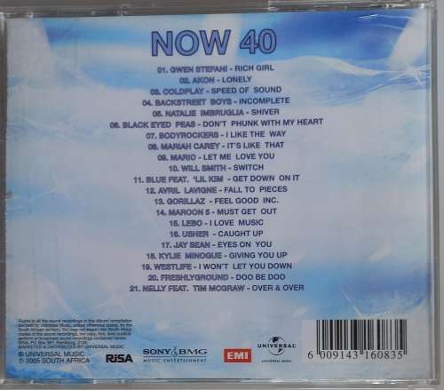 Now 40 cd