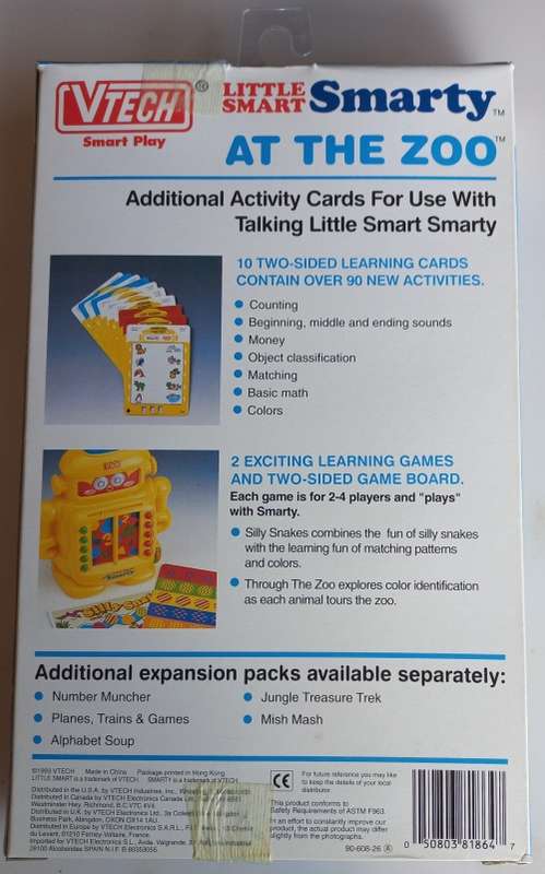 Vintage Little Smart Smarty cards: At the zoo