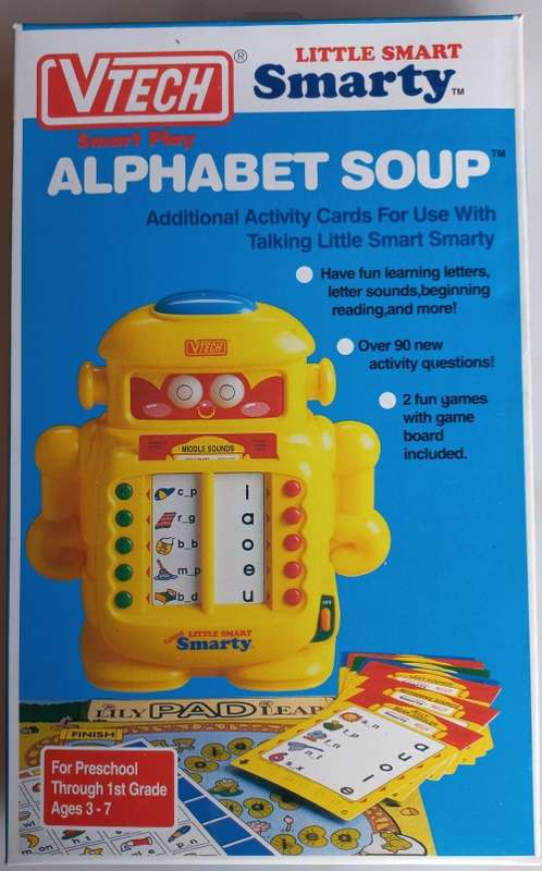 Vintage Little Smart Smarty cards: Alphabet soup