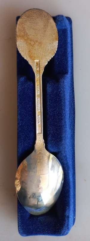 Exquisite Ireland silver plated souvenir spoon