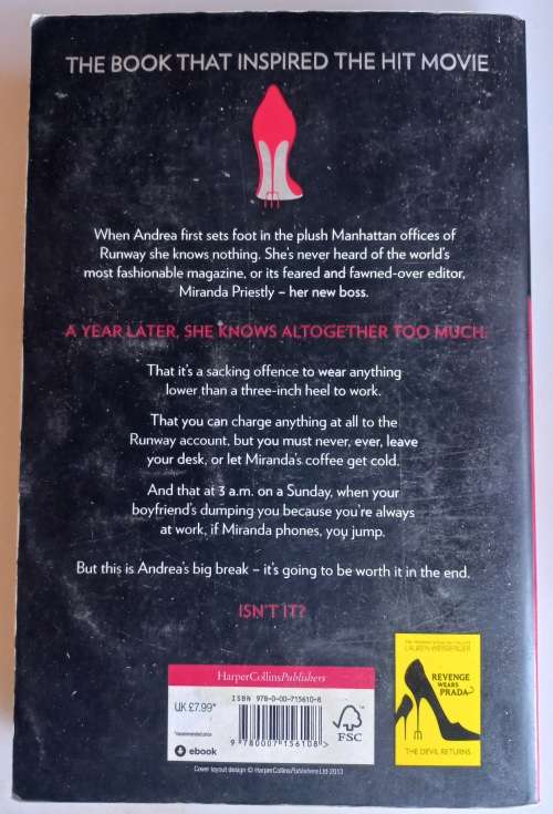 The devil wears prada by Lauren Weisberger