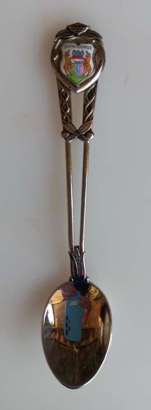 Oribigorge souvenir spoon