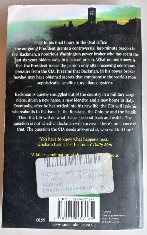 The broker by John Grisham
