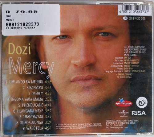 Dozi - Mercy cd