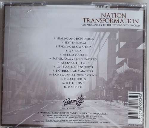 Liz Pass - Nation Transformation cd