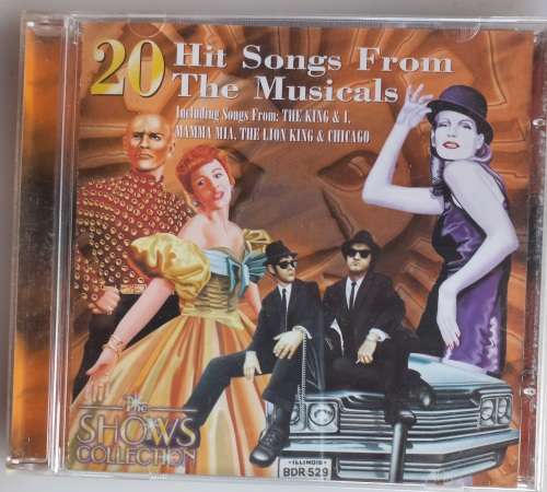 20 Hit songs from the musicals cd