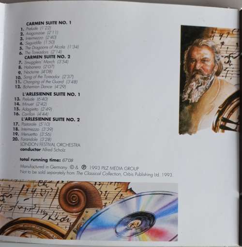 Bizet - Orchestral classics cd