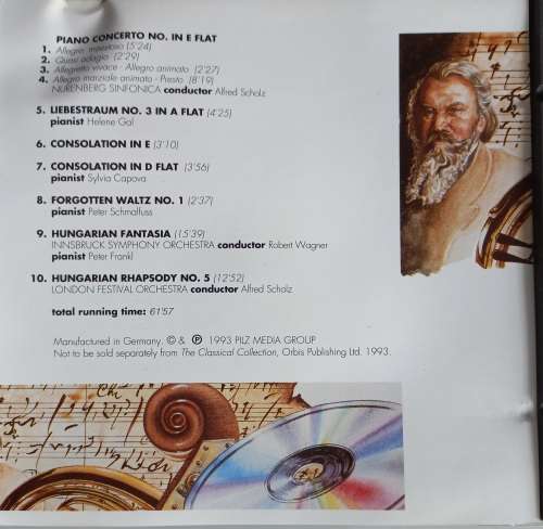 Liszt - Romantic masterpieces cd