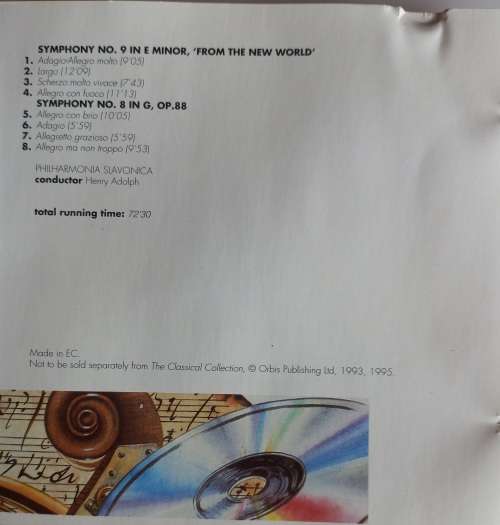 Dvorak - The great symphonies cd