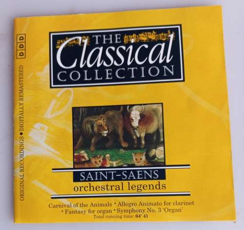 Saint-Saens - Orchestral legends cd
