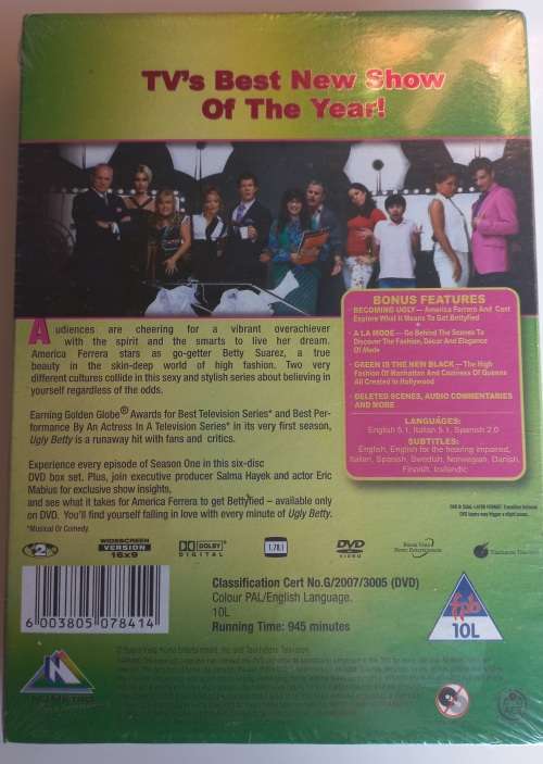 Ugly Betty - The complete first season dvd *sealed*