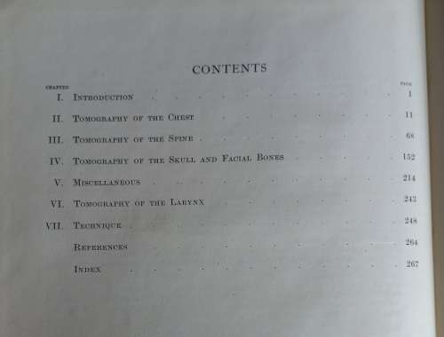 A manual of tomography 1946