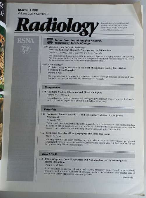 Radiology March 1998