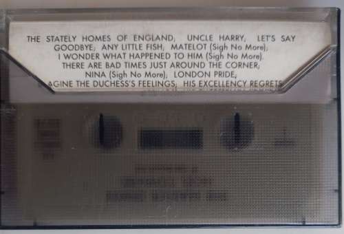 Noel Coward - The master sings tape
