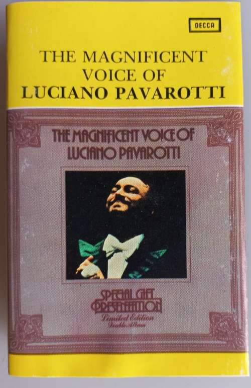 The magnificent voice of Luciano Pavarotti tape